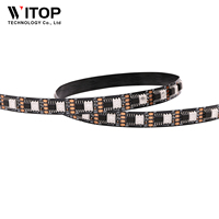 12V GS8208Bande de Pixel Haute Luminosité 10mm SMD5050 30LEDS/M RGB Couleur Changeante Magique Adressable Led Bande RT1809 WS2815