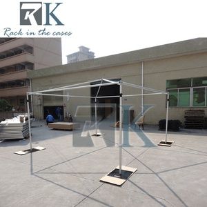 Heavy Duty Pipe and Drape <b>Kit</b> Aluminum Pipe and Drape System Telescopic Backdrop Stand for Sale - Product Image 6