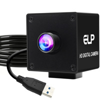 Kamera USB 3.0 ELP 12MP, 4K 30fps, 1080P 230fps Kamera UVC dengan Kecepatan Bingkai Tinggi untuk Windows Linux Mac Android