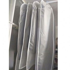 Housse de costume transparente anti-poussière personnalisée en tissu tissé pour vêtements et robes - Product Image 4