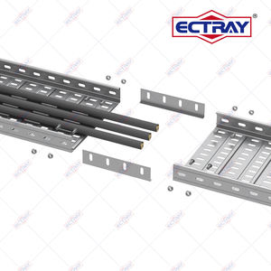 ECTRAY Chemin de câbles à économie d'énergie Chemin de câbles extérieur anti-corrosion robuste Taille personnalisée Chemin de câbles en zinc, aluminium et magnésium - Product Image 5