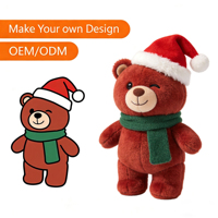 Fabricant de jouets en peluche personnalisés, peluches personnalisées, cadeau pour enfant, jouets en peluche avec rembourrage en coton PP, anti-stress