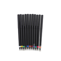 Crayons Eyeliner de maquillage imperméables à double tête de marque privée 12 couleurs stylo Eye Liner Gel longue durée