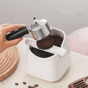 Contenedor de Posos de Café con Asa, Recipiente de Plástico para Desechos de <span class=keywords><strong>Espresso</strong></span> con Base Antideslizante para Baristas, Cafeterías y Hogares - Product Image 3