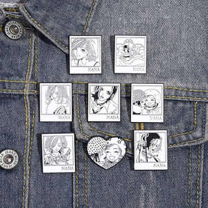 Pines Sming de Anime Nana, Insignias de Pin Esmaltado para Mochila, Accesorios Bonitos para Joyería, Regalo de Manga Japonés, Broches, Insignia de Solapa - Product Image 1