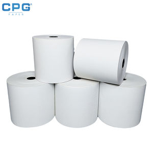 Papel Térmico para Rollos de Caja Registradora, Alta Opacidad, 57x30mm 80x70mm 65gsm, Precio de Fábrica, para Recibos de Punto de Venta, Cambio de Divisas - Product Image 1