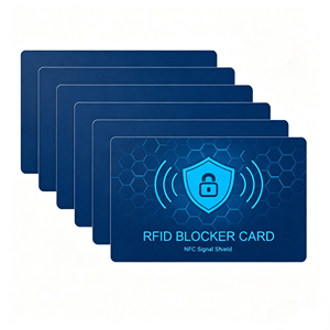 Carta Protettiva RFID Personalizzata Anti-Skimming per <span class=keywords><strong>Carte</strong></span> <span class=keywords><strong>di</strong></span> Credito, <span class=keywords><strong>Debito</strong></span> e Documenti - Personalizzazione Logo in Serie - Product Image 1
