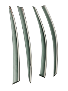 Déflecteurs de fenêtre latérale pare-pluie pour Toyota Cruiser 2019-2020 accessoires auto - Product Image 3