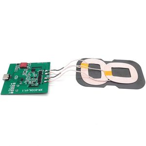 Qi Charger Type C Android Wireless Charging module All Phones transmitter Receiver Pcba Coil + Pcb 5a 12v Qi - Product Image 3