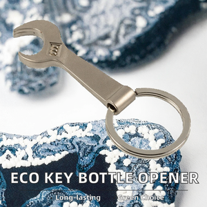 Hot Sale Customizable Logo Stainless Iron Metal Wine Opener Eco-Friendly Keyshape Bottle Opener for <b>Bar</b> Use - Product Image 3