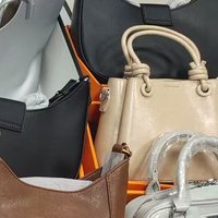 Sacs à main en cuir PU véritable de créateur pour femmes, vente en gros, lots mixtes de sacs de marque neufs et d'occasion