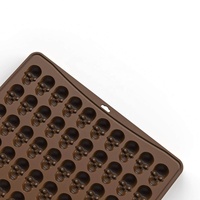 Moldes de Silicona para Chocolate de Fácil Limpieza, con Forma de Pavo, Hombre de Jengibre y Árbol de Navidad, para Hornear y Repostería