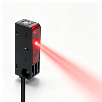 Capteur photoélectrique micro à faisceau traversant SXJ-T3N1 à réponse rapide, distance de détection de 2 m, DC 5~24V, NPN NO
