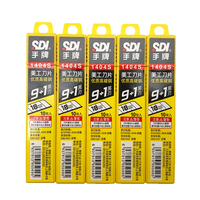 Lames de rechange en acier à haute teneur en carbone SDI 1404S 18 mm pour lames utilitaires