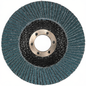 Disque à lamelles plat en résine de zirconium Ttake Ab6200 Series 6, 115x22 mm, support en fibre, grain 120, pour meuleuses d'angle - Product Image 2