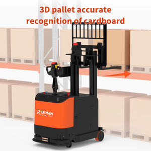 Apiladores para caminar totalmente eléctricos de 1,5 toneladas, almacén inteligente, manipulación de palés, carretilla elevadora no tripulada, manipulación autónoma Agv - Product Image 5