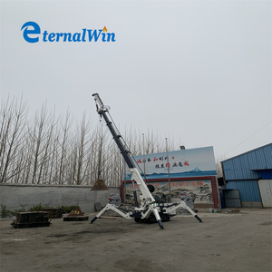 Kính thiên văn bùng nổ di động điện thủy lực Crawler Spider Crane với Fly JIB - Product Image 3