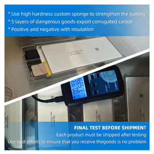 סוללת ליתיום פולימר 3.6 וולט 28000 מיליאמפר/שעה 7C 28AH סוללת ליפו NMC תא סוללה חצי מוצק - Product Image 4