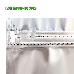 Bolsas de embalaje con acabado brillante personalizado, bolsa de embalaje de café con fondo plano y ventana transparente - Product Image 5