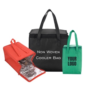 Free Sample Custom Logo Promotional Reusable Thermal Insulation <b>Bag</b> Wholesale <b>Small</b> Non Woven Insulated Lunch <b>Cooler</b> <b>Bag</b> for - Product Image 1