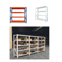 Étagères industrielles Gui Chang sans boulons, de capacité moyenne, rayonnage de stockage multi-niveaux pour entrepôt, rayonnage empilable en acier