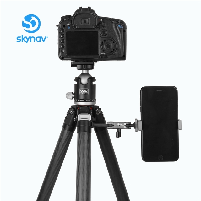 OEM ODM 3 Angles Adjustable Professional Carbon Tripod Camera DSLR Professional Tripod Stand