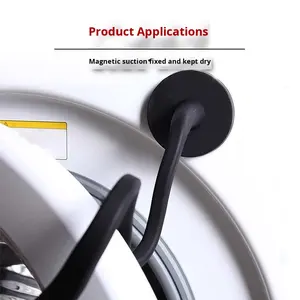 Wholesale <b>Washing</b> Machine Door Holder Silicone Magnetic Ventilation Support Anti-Collision <b>Prop</b> for Most Washers Laundry Tools - Product Image 4