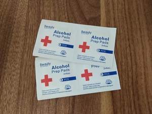 Venta al por Mayor de 100 Toallitas de Algodón 100% Puro con <span class=keywords><strong>Alcohol</strong></span>, Envueltas Individualmente, con 75% de <span class=keywords><strong>Etanol</strong></span> para Uso Diario - Product Image 5