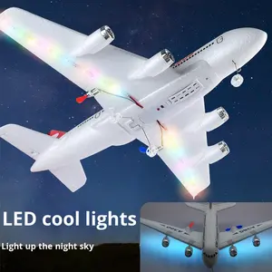 HW30, control remoto de dos canales, <span class=keywords><strong>A380</strong></span>, planeador de espuma de ala fija eléctrica, cargador de aviones <span class=keywords><strong>RC</strong></span>, baterías para modelo de avión de pasajeros - Product Image 3