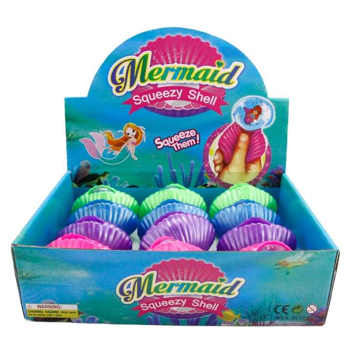 Squishy Shell 2021 New Hot Mesh Squeeze Squishy Shell Ball Surprise Toy Squeeze Ball ...
