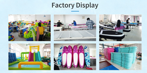 Hikeon Jumping Dear Aire <span class=keywords><strong>de</strong></span> <span class=keywords><strong>jeux</strong></span> gonflable pour enfants avec toboggan aquatique élastique, château trampoline et piscine, durable, en Oxford 420D+840D - Product Image 5