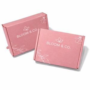 Caja de Envío para Crema de Ojos con Tira Desprendible, Cajas de Embalaje para Comercio Electrónico, Cartón E Flute, Logotipo Personalizado - Product Image 4