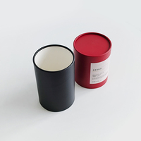 Emballage en tube de papier écologique imprimé sur mesure pour capsules de probiotiques et coffret cadeau de compléments bien-être