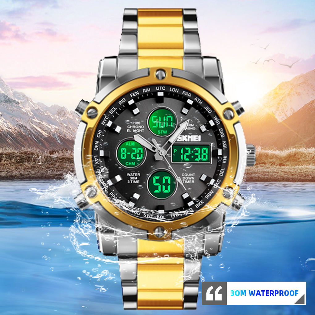 Digital Watch Skmei 1389 Watch Top Brand Luxury Skmei 1389 Mens