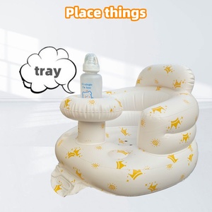 Sillón Inflable de PVC con Diseño Moderno para Bebés de 3 a 36 Meses, para Sala de Estar, Dormitorio, Comedor, Sillón Inflable Crown para Bebés - Product Image 4
