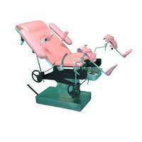 Lit d'accouchement hydraulique en acier inoxydable, table d'examen obstétrique/gynécologique réglable manuellement, mobilier hospitalier pour l'accouchement en milieu hospitalier