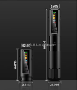 1600mAh Wireless Tattoo <b>Pen</b> Machine Adjustable Stroke Frequency Kick Start PMU Gun - Product Image 3