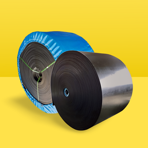 CC56 NN100 EP100 sabuk konveyor datar 400-2200mm poliester/nilon 8-50mm sabuk konveyor EP pertambangan cetakan karet kualitas tinggi - Product Image 1
