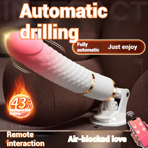 Consolador de máquina sexual telescópico de empuje completamente automático, Juguetes sexuales Vibradores para adultos para mujeres - Product Image 3