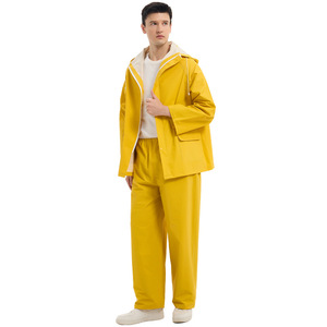 Impermeable Transpirable de PVC, Moderno y Plegable, para Hombre, para Senderismo y Lluvia, de 0.28mm de Grosor, para Motocicleta y Bicicleta - Product Image 4