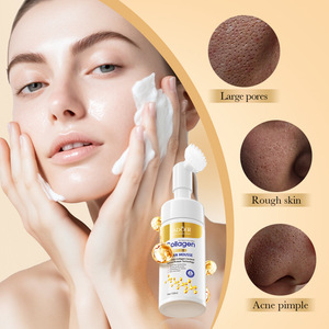 SADERO Mousse Nettoyante Visage au Collagène Osseux Anti-Âge Nettoyage en Profondeur Contrôle du Sébum avec Brosse Hydratante - Product Image 3