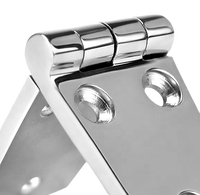 Nouvelles charnières de pont en acier inoxydable 316 pour yacht de pêche et bateau marin pour pièces de montage de bateau meubles porte-qualité garantie