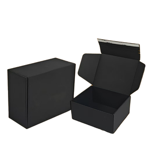 Cajas de zapatos de ropa con tapa de cartón corrugado de materiales reciclados de gama alta personalizados con embalaje en relieve y logotipo - Product Image 4