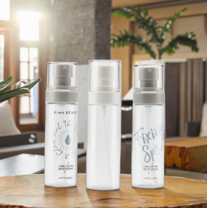 Nouveau design <span class=keywords><strong>de</strong></span> bouteilles d'emballage cosmétique PET givré <span class=keywords><strong>rose</strong></span> vente en gros vaporisateur vide pour corps <span class=keywords><strong>visage</strong></span> brume soin <span class=keywords><strong>de</strong></span> la peau conditionneur bouteille à pompe - Product Image 2