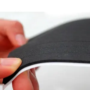 Custom Thickness Heat Resistance Black Silicone Rubber Foam Sheet