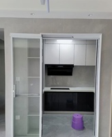 Puerta Interior de Madera PT para Jardín con Doble Acristalamiento de Vidrio Templado y Característica Resistente al Agua