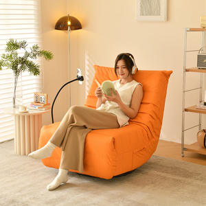 เก้าอี้ปรับเอนรูปหนอนผีเสื้อ Tianxingju ขนาด 67x60x58 ซม. โซฟาหมุนได้สำหรับห้องนั่งเล่น ใช้ได้สำหรับผู้ใหญ่ ประกอบเสร็จสมบูรณ์ - Product Image 2