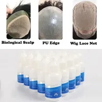 Colle adhésive invisible pour perruques 13oz, résistante à l'eau et à l'huile, non toxique, en flacon