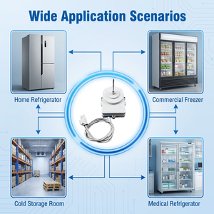 Moteur de ventilateur mini BLDC 12V 18V sans balais à dégivrage rapide pour congélateur SAMSUNG LG, référence ADL-5848ARCA - Product Image 4