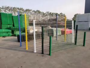 Tùy chỉnh 3D cong hàn dây lưới vườn hàng rào bảng điều khiển cho nhà trang trí ngoài trời và đường cao tốc dễ dàng lắp ráp hàng rào kim loại - Product Image 2